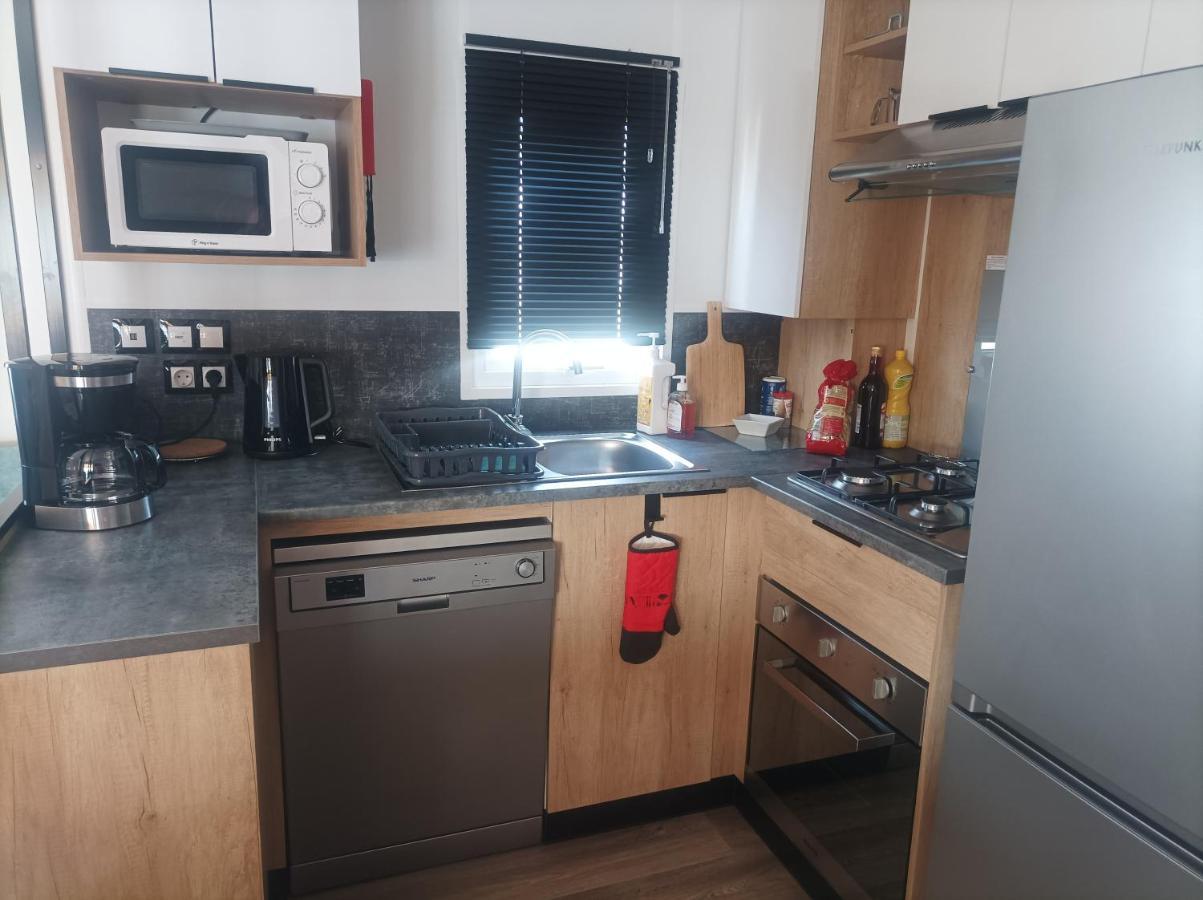 Mobil Home Le Galland De Dugny Onzain Bagian luar foto